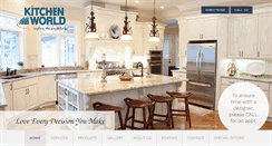 Desktop Screenshot of kitchenworldinc.com