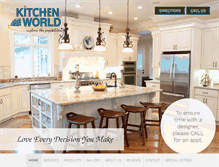 Tablet Screenshot of kitchenworldinc.com